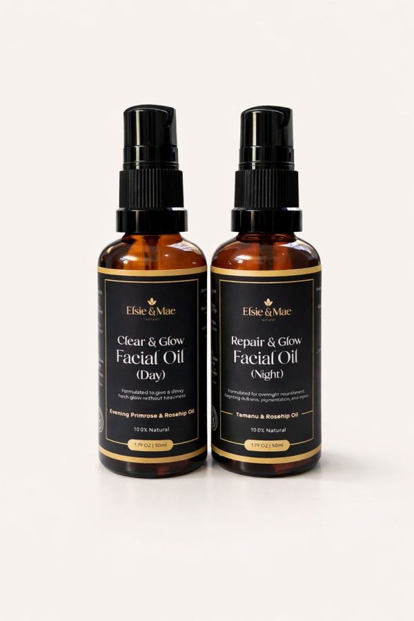 clear & glow facial oil (day)